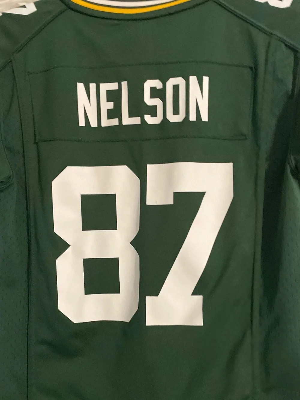 Green Bay Packers Jordy Nelson #87 Nike On Field Youth Jersey. Medium (10/12)